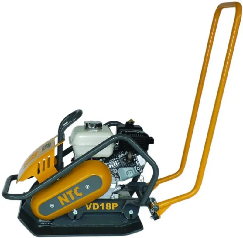 Set placa compactoare pe benzina + ferastrau vertical NTC Praktik VD 18P + JV0600