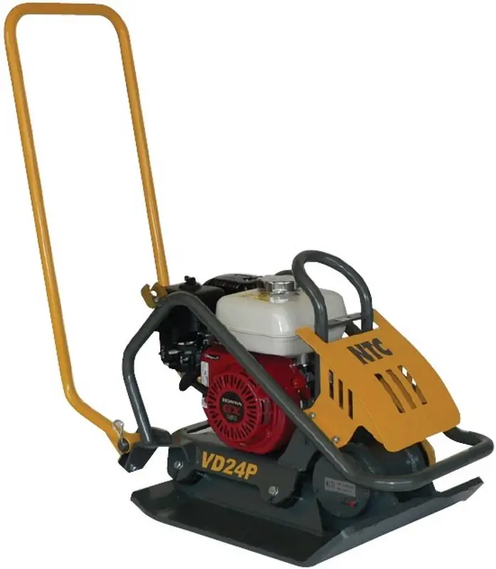 Set placa compactoare pe benzina + ferastrau vertical NTC Praktik VD 24P + JV0600