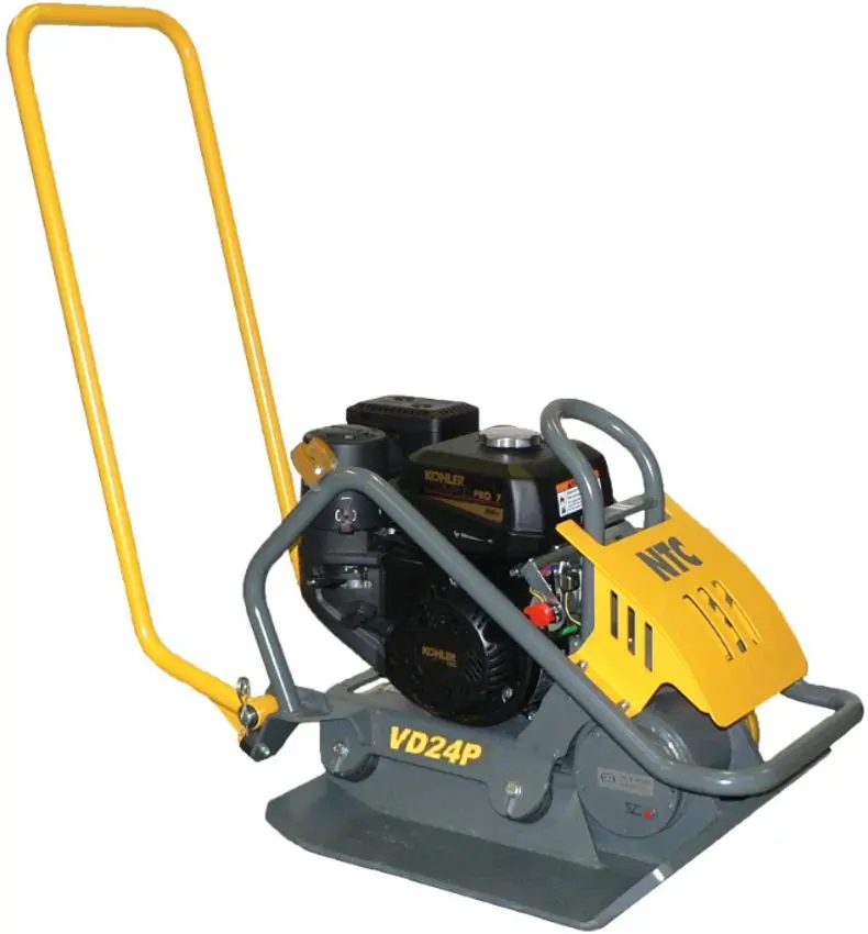 Set placa compactoare pe benzina + ferastrau vertical NTC Praktik VD 24P K + JV0600