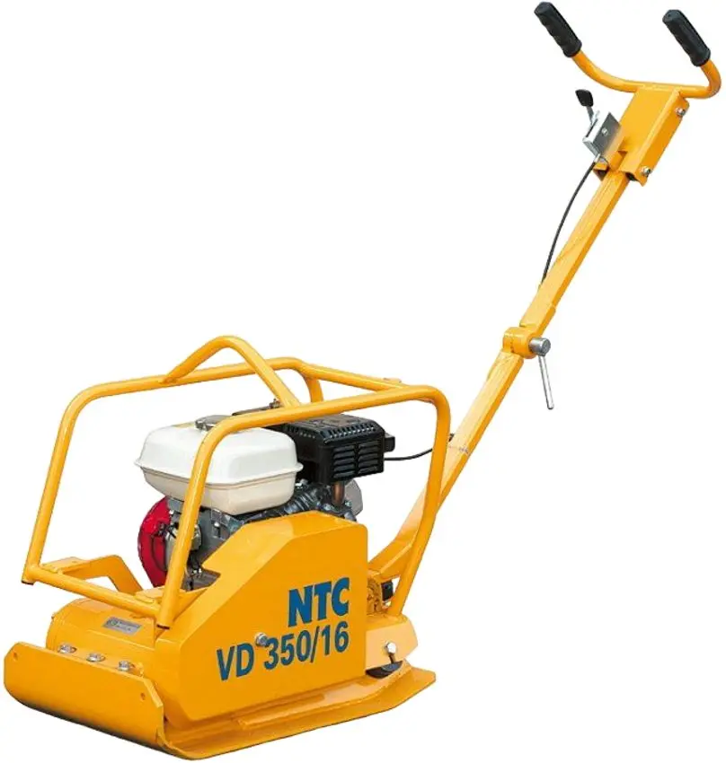 Set placa compactoare pe benzina + ferastrau vertical NTC VD 350/16 + JV0600