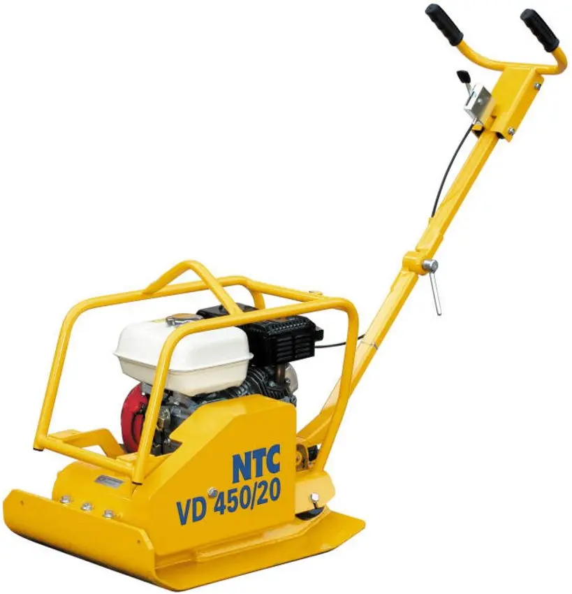 Set placa compactoare pe benzina + ferastrau vertical NTC VD 450/20 + JV0600 - 2