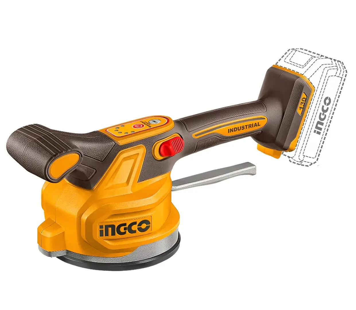 Placa compactoare cu acumulator Ingco CTVLI2001