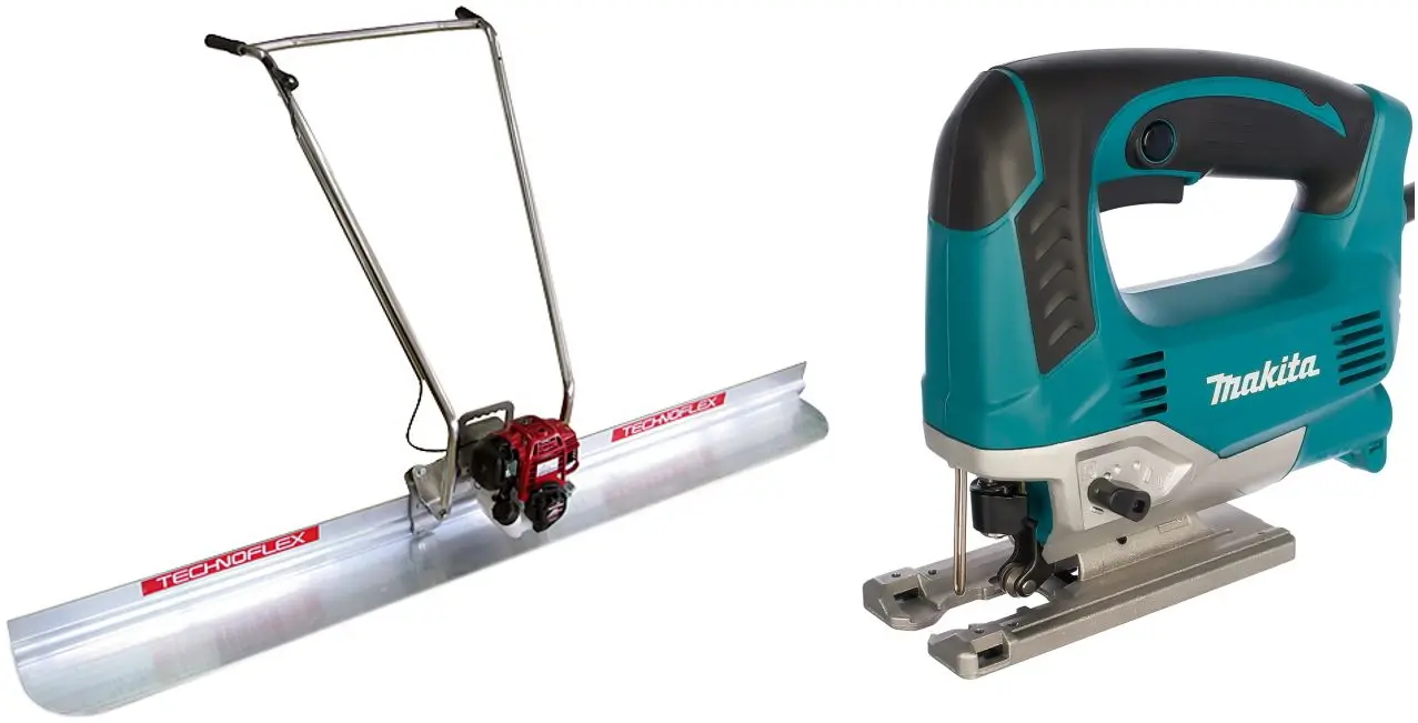 Набор виброрейка для бетона + лобзик электрический Technoflex PGH 3 m + JV0600