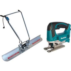 Набор виброрейка для бетона + лобзик электрический Technoflex PGM 2 m + JV0600