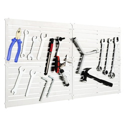 Магнитный настенный органайзер Costway TD10012SL (Silver) Thumb