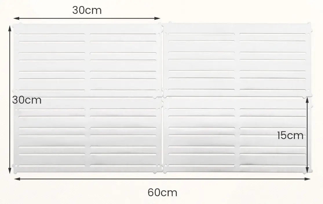 Магнитный настенный органайзер Costway TD10012SL (Silver)