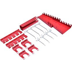 Organizator de perete Costway TL32992 (Black/Red) Thumb