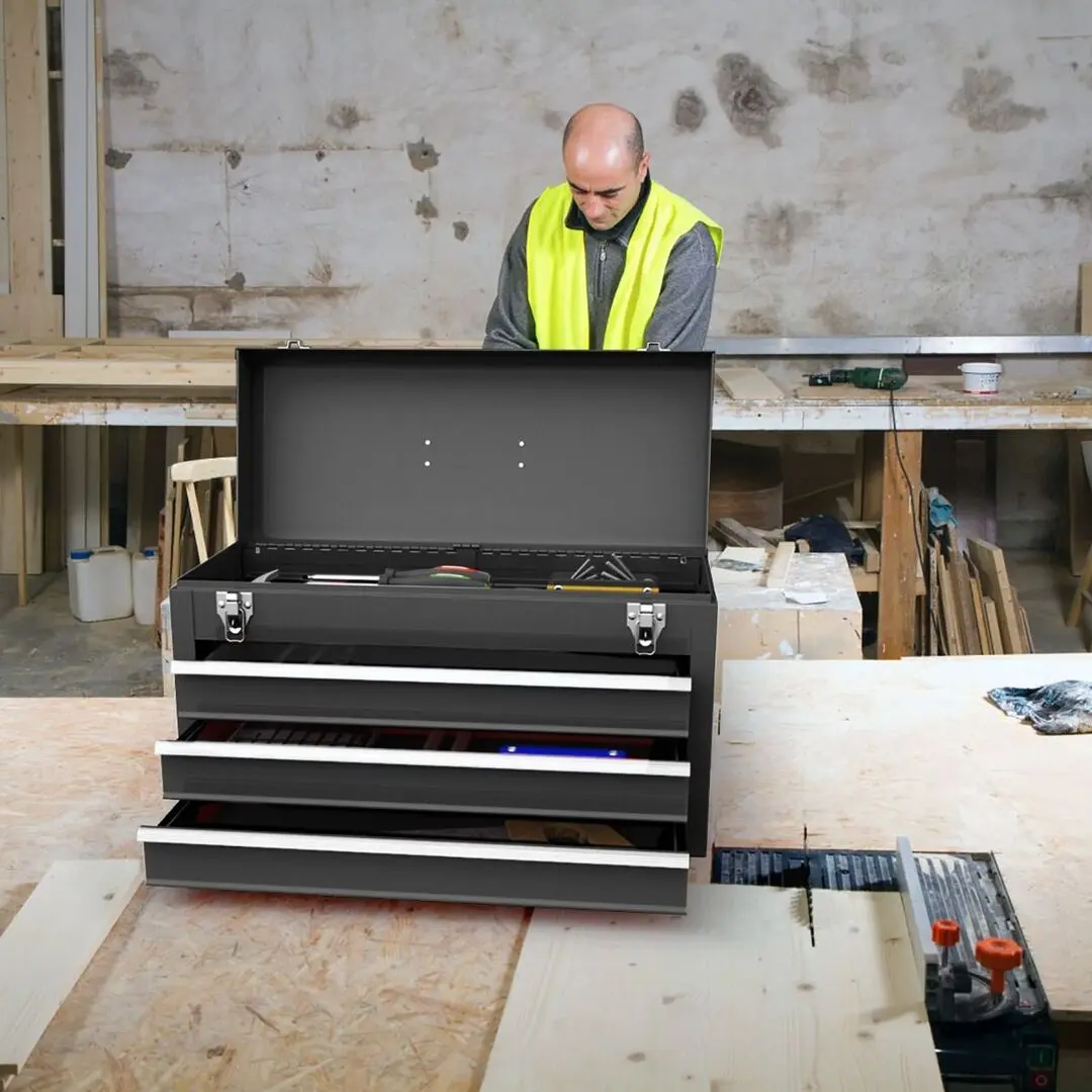 Cutie pentru scule Costway TL35116BK (Black)