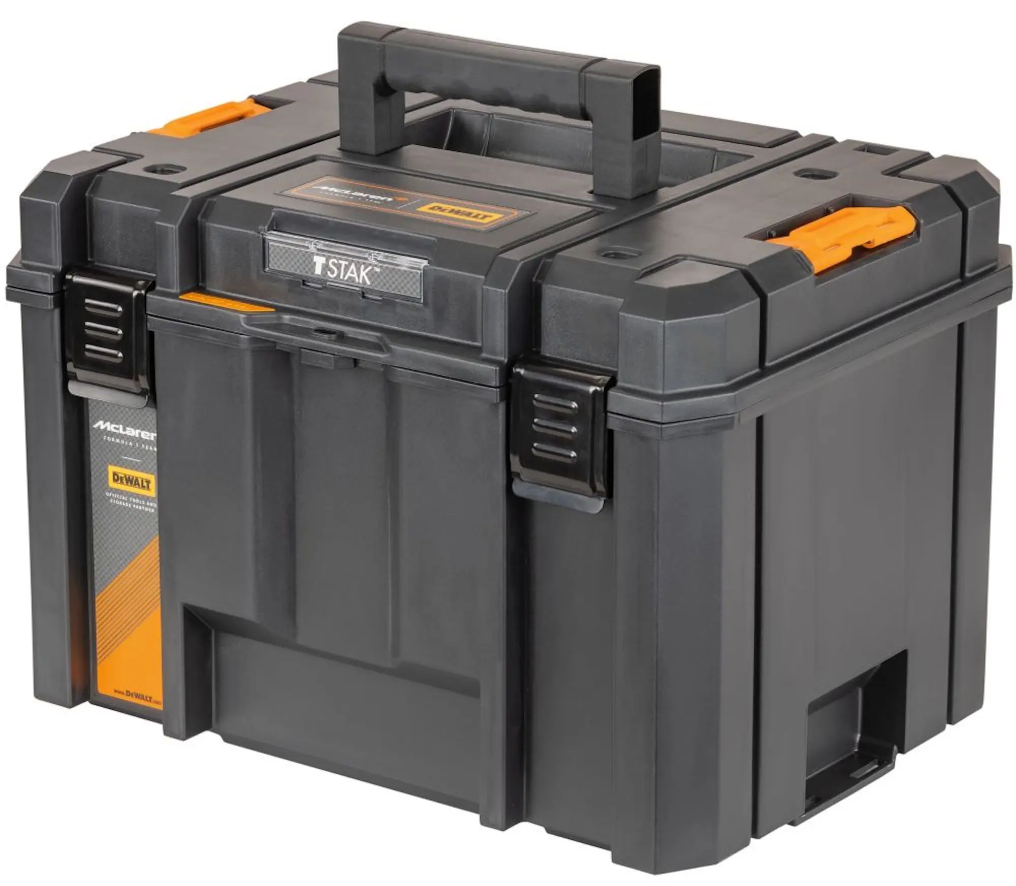 Комплект модульных ящиков для инструментов Dewalt McLaren F1 Team Tstak 3in1 Tower DWST60452-1 (Black/Yellow)