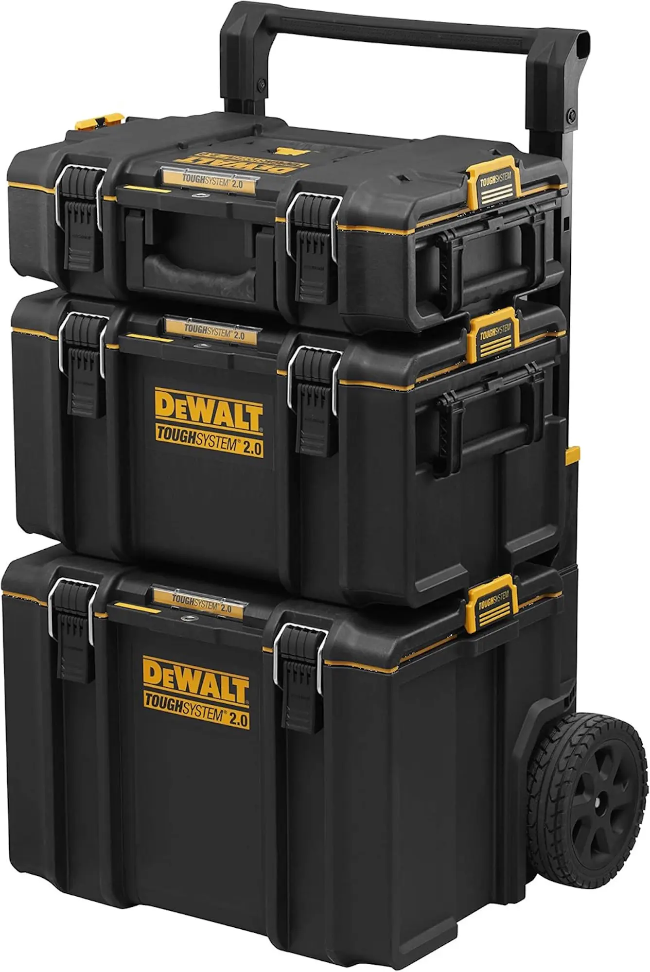 Набор ящиков для инструментов Dewalt Tower Box 3in1 Toughsystem 2.0 DWST83402-1 (Black)