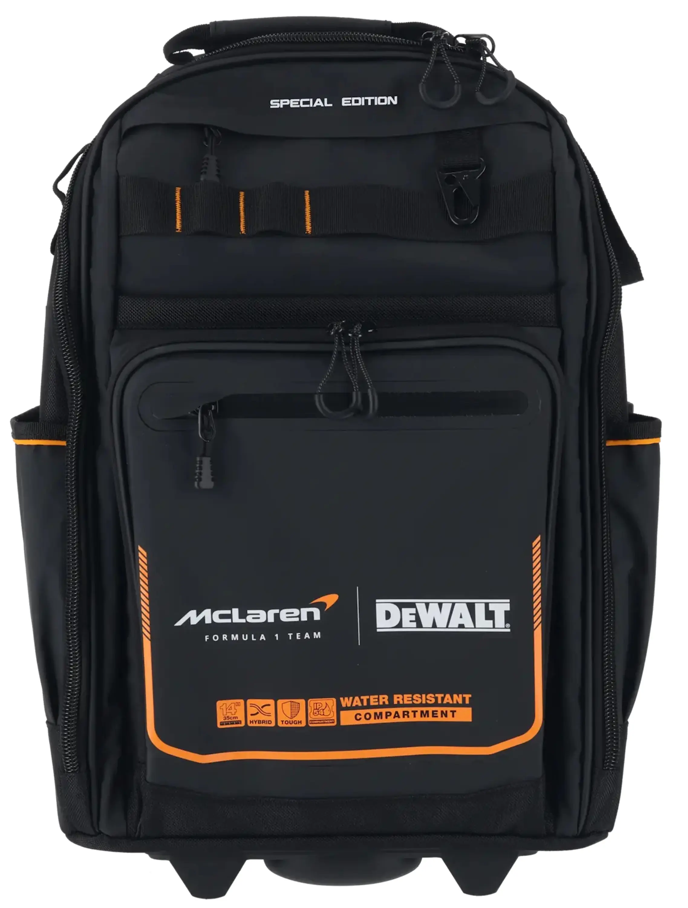Рюкзак для инструментов Dewalt McLaren F1 Team Pro DWST60101-9 (Black/Yellow) - 2