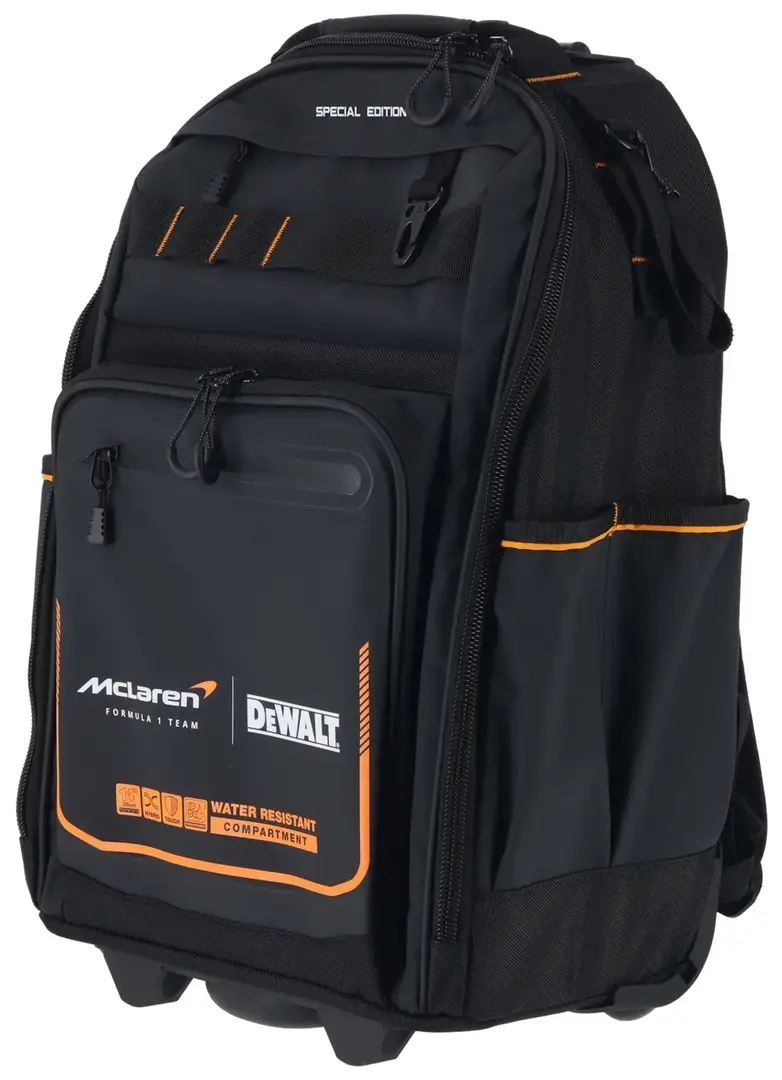 Рюкзак для инструментов Dewalt McLaren F1 Team Pro DWST60101-9 (Black/Yellow)