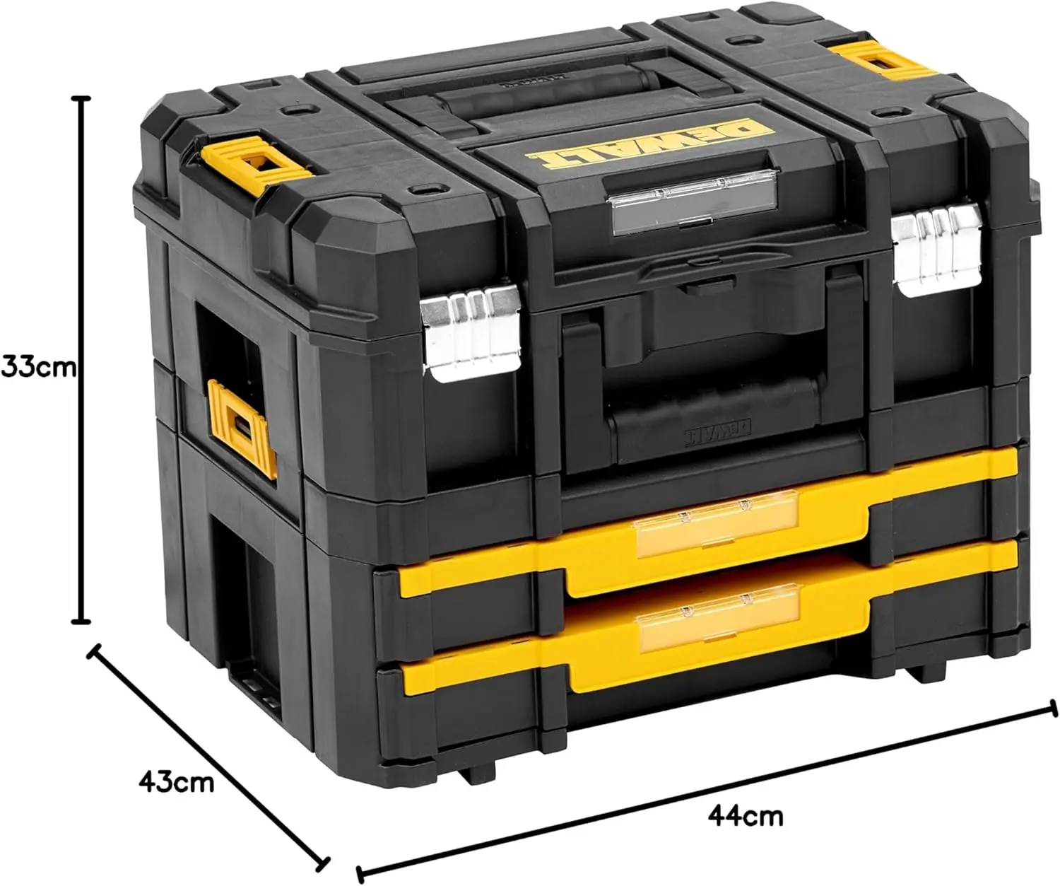 Cutie de scule Dewalt DWST1-70702 (Black/Yellow) - 4