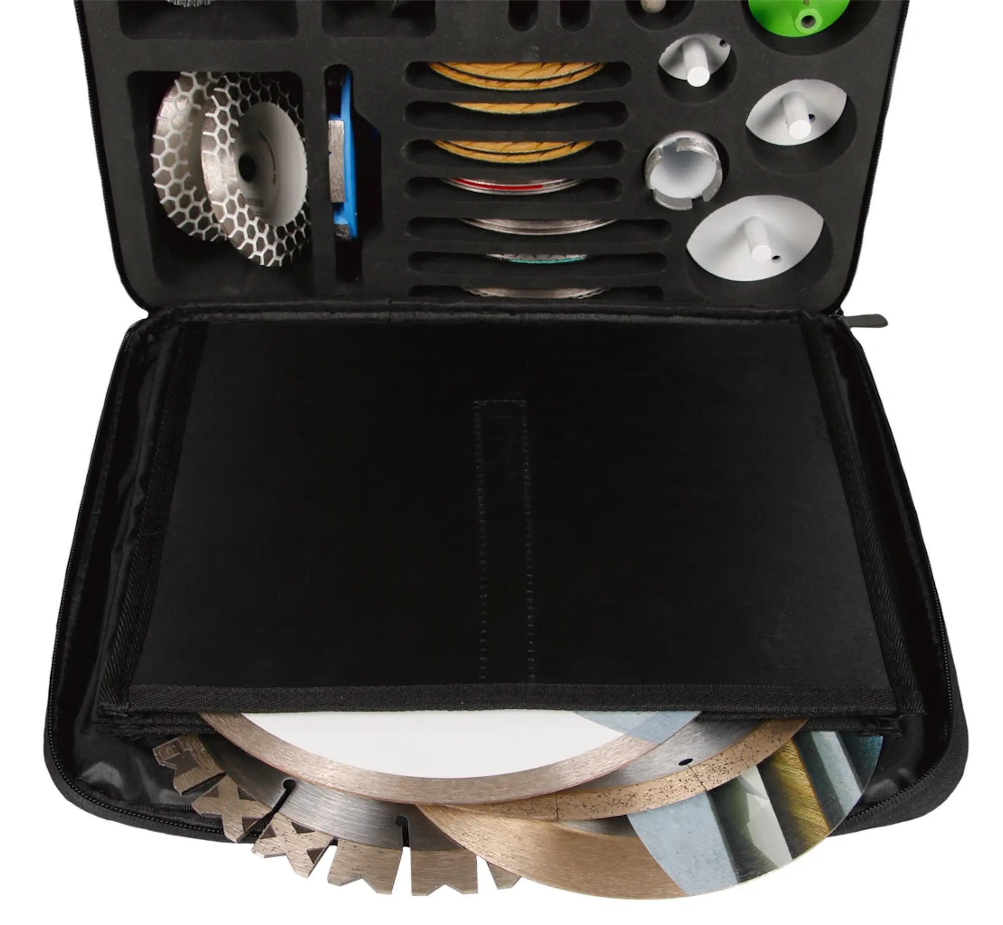 Geanta pentru scule Distar Box (Black/Green)