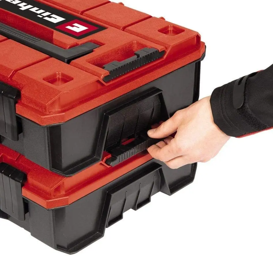 Cutie pentru instrumente Einhell E-Case S-F (Blak/Red)
