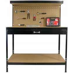 Masa pentru atelier GardenLine GWI3601 (Black/Brown) Thumb