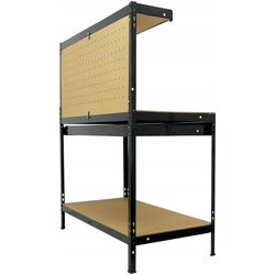 Masa pentru atelier GardenLine GWI3601 (Black/Brown) Thumb