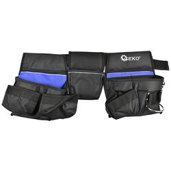 Пояс для инструментов Geko G10864 (Black/Blue)