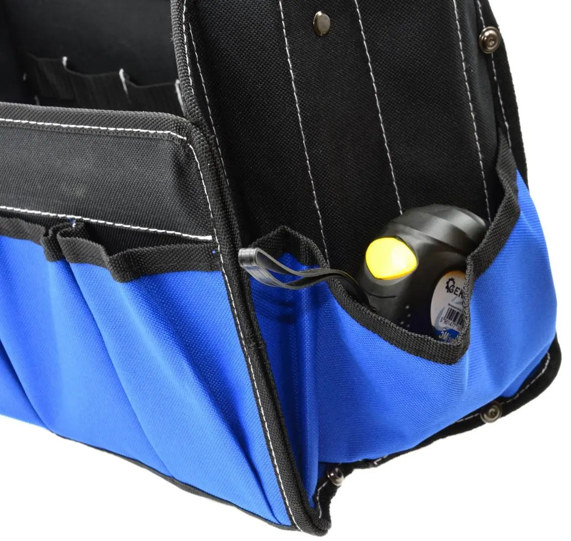Geanta pentru instrumente Geko G10860 (Black/Blue) - 7