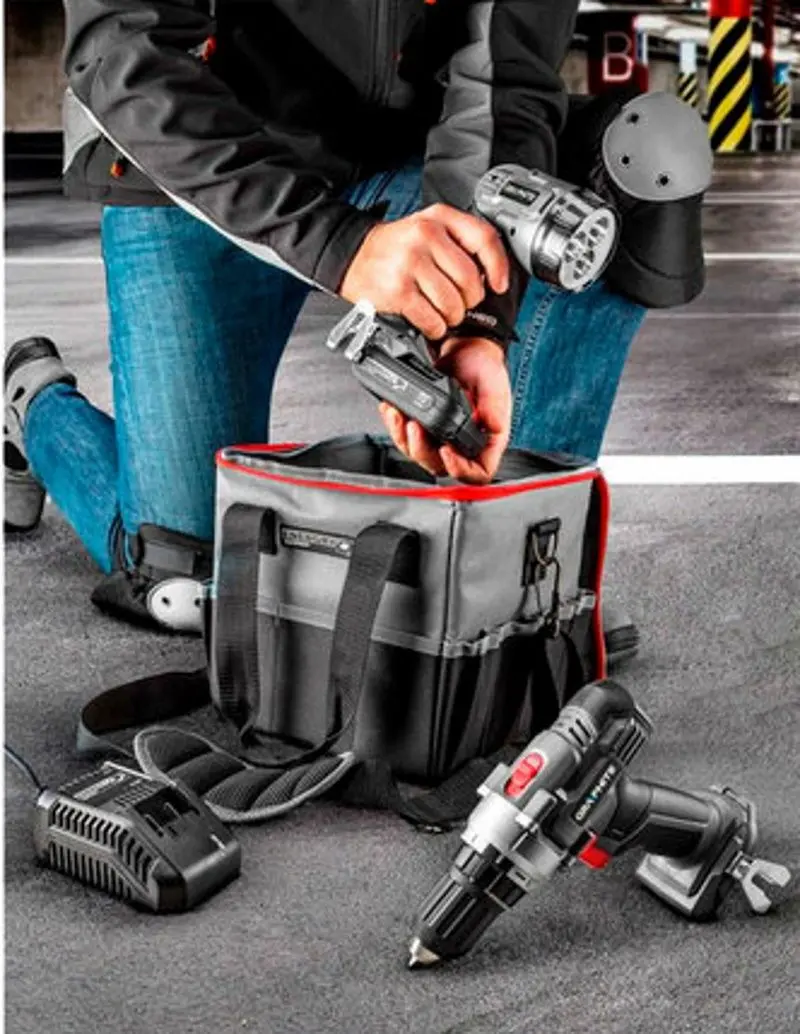 Сумка для инструментов Graphite Energy+ 58G015 (Black/Gray) - 13