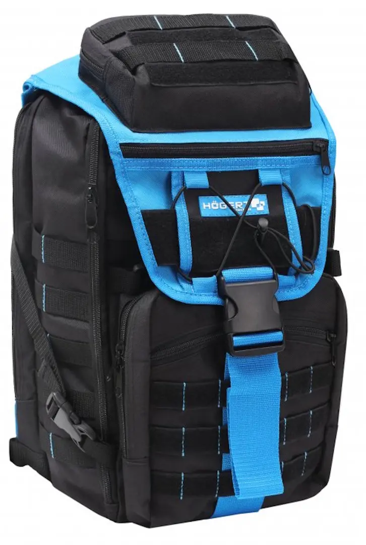 Rucsac pentru instrumente Hoegert HT7G220 (Black/Blue)