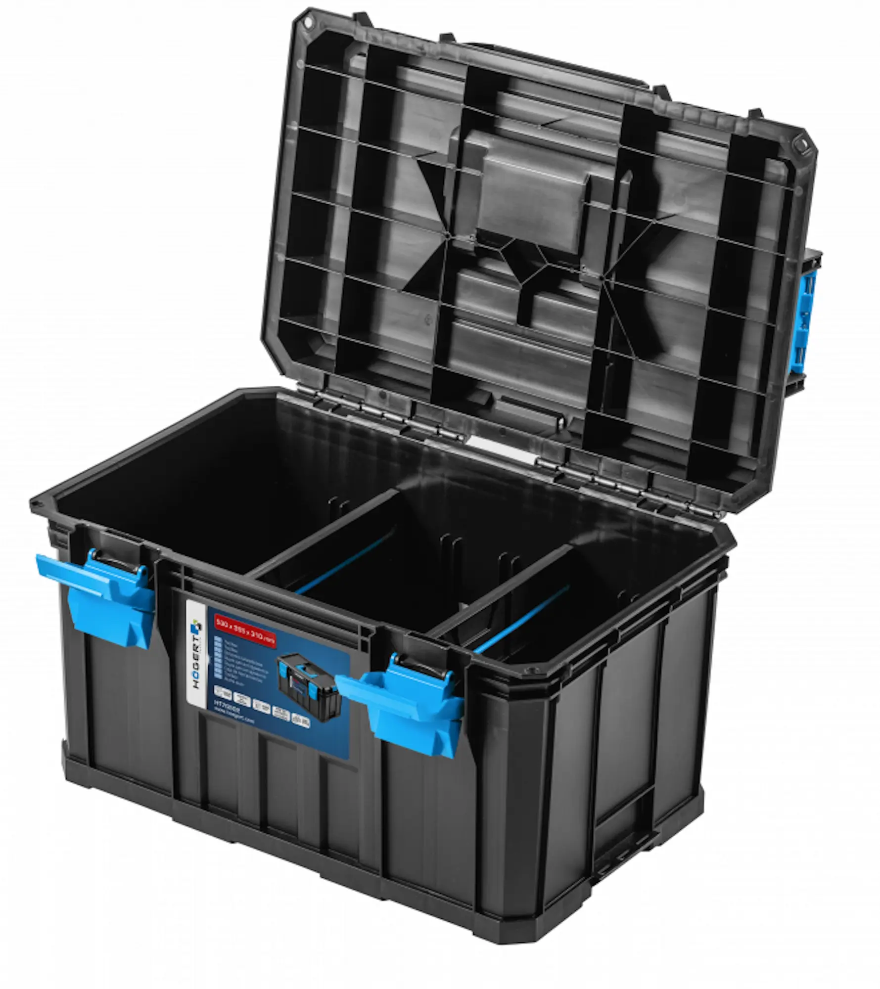 Cutie pentru scule Hoegert HT7G502 (Black/Blue) - 2