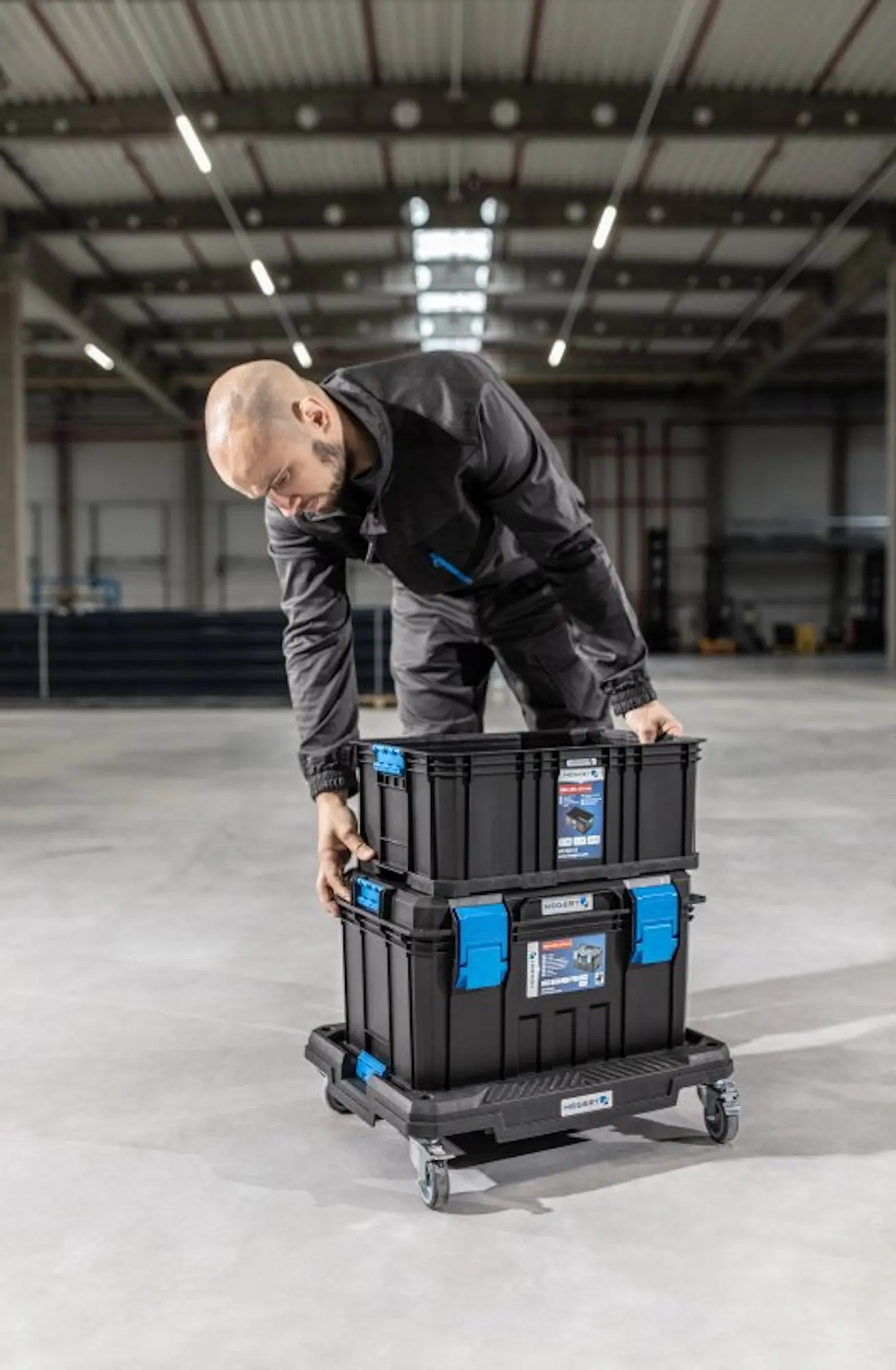 Cutie pentru scule Hoegert HT7G502 (Black/Blue) - 3