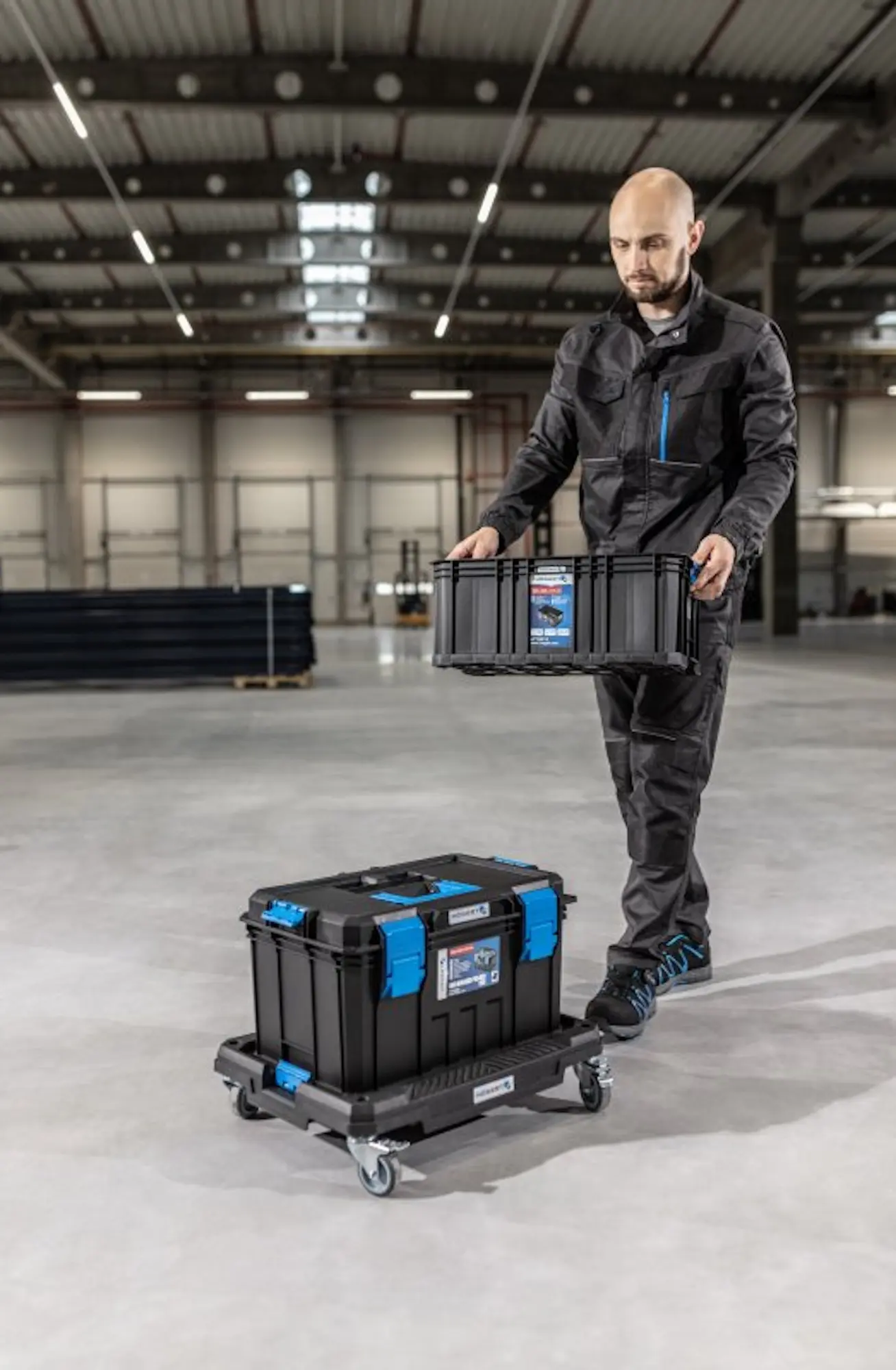 Cutie pentru scule Hoegert HT7G502 (Black/Blue) - 4