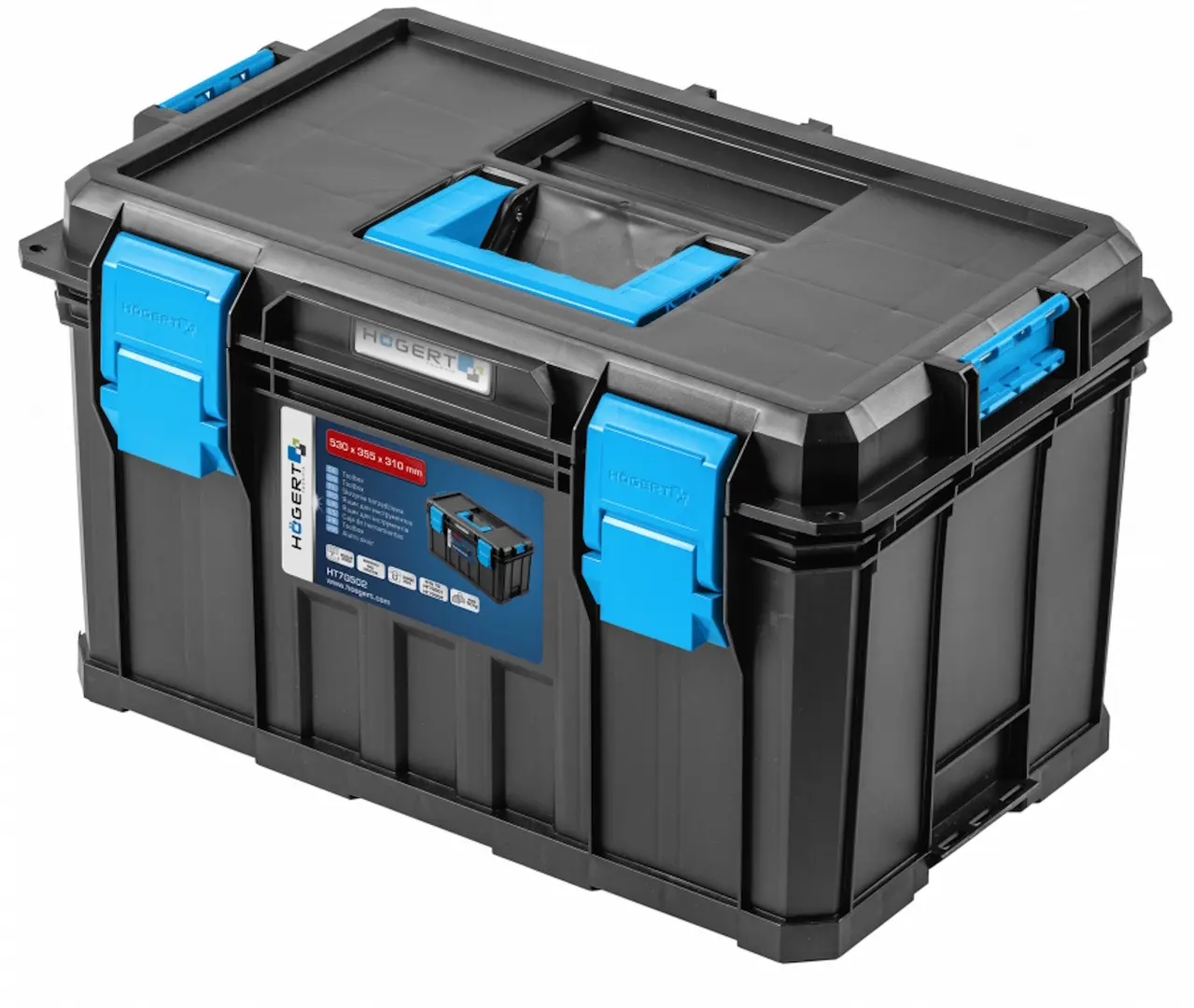 Cutie pentru scule Hoegert HT7G502 (Black/Blue)