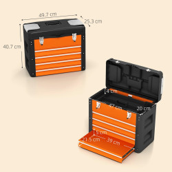 Органайзер для инструментов Homcom B20-110V02OG (Orange/Black) Thumb
