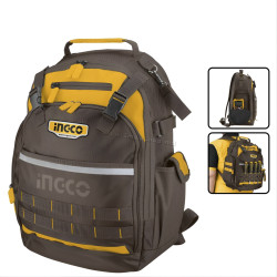 Rucsac pentru scule Ingco HBP01028 (Black/Yellow)