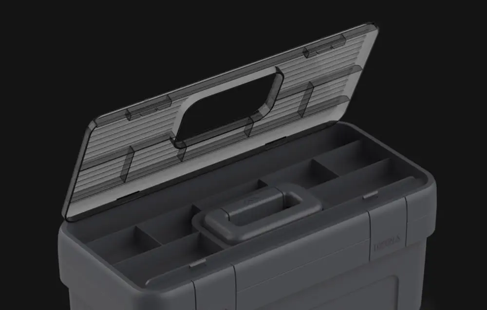 Cutie pentru instrumente Jimi Home JM-G1517N (Black) - 4