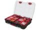 Set cutii pentru instrumente Keter Stack and Roll 52x41x69 cm (Black/Red)