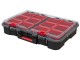 Set cutii pentru instrumente Keter Stack and Roll 52x41x69 cm (Black/Red)