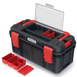Ящик для инструментов Kistenberg S Block Alu Log 55 KXSA5530F (Black/Red) Thumb