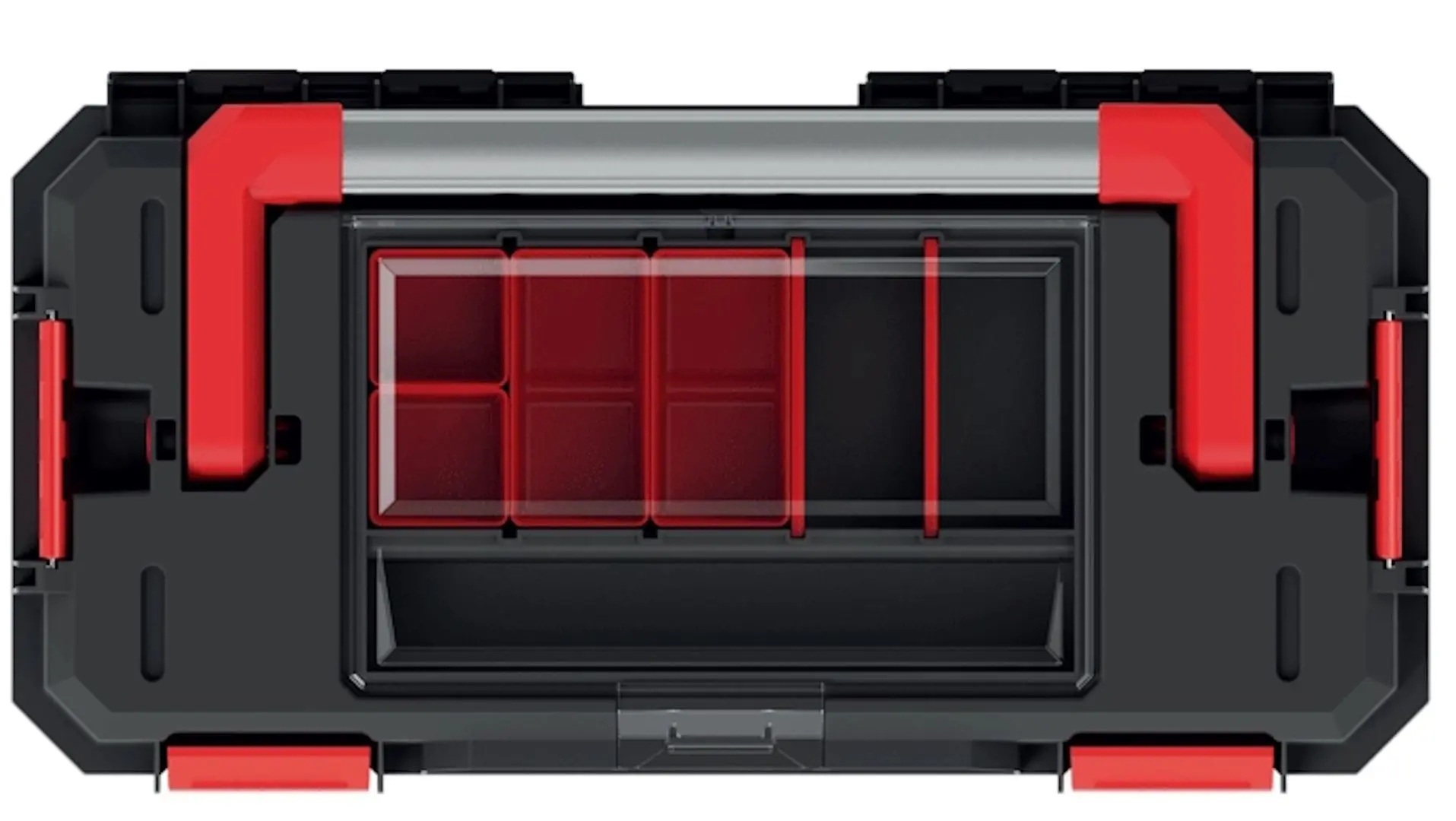 Ящик для инструментов Kistenberg S Block Alu Log 55 KXSA5530F (Black/Red) - 4