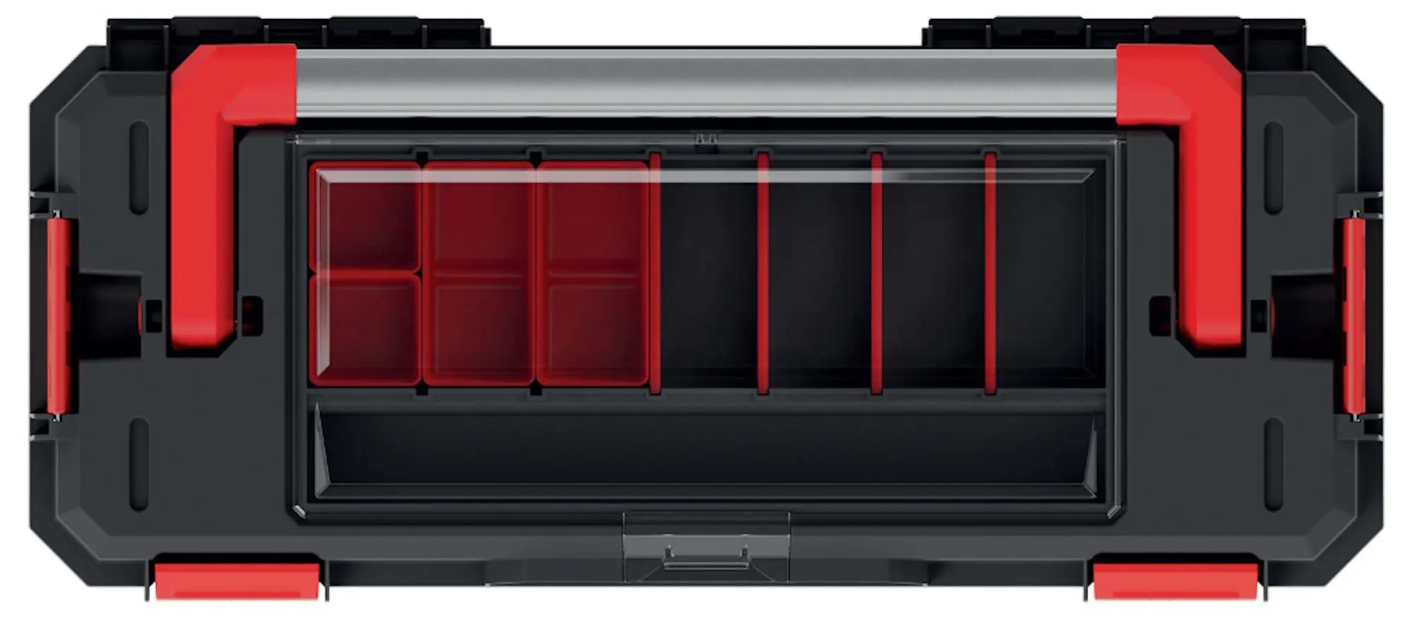 Ящик для инструментов Kistenberg S Block Alu Long 65 KXSA6530F (Black/Red) - 4