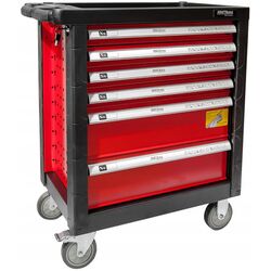 Шкаф c инструментами Kraft&Dele Professional KD361 (Black/Red)