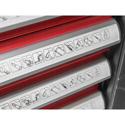 Dulap cu scule Kraft&Dele Professional KD361 (Black/Red) Thumb