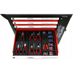 Шкаф c инструментами Kraft&Dele Professional KD362 (Black/Red) Thumb