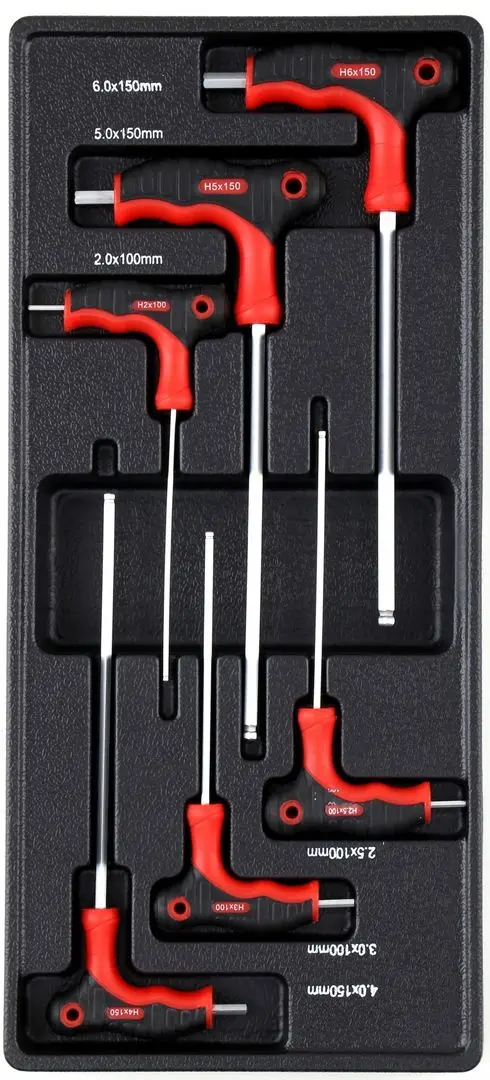 Шкаф c инструментами Kraft&Dele Professional KD362 (Black/Red)