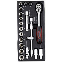 Шкаф c инструментами Kraft&Dele Professional KD362 (Black/Red) Thumb