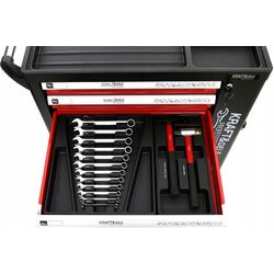 Шкаф c инструментами Kraft&Dele Professional KD362 (Black/Red) Thumb