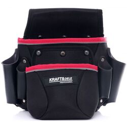 Пояс для инструментов Kraft&Dele KD2047 (Black/Red)