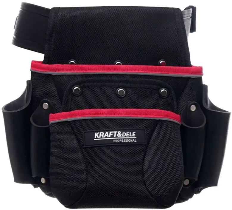 Пояс для инструментов Kraft&Dele KD2048 (Black/Red) - 3