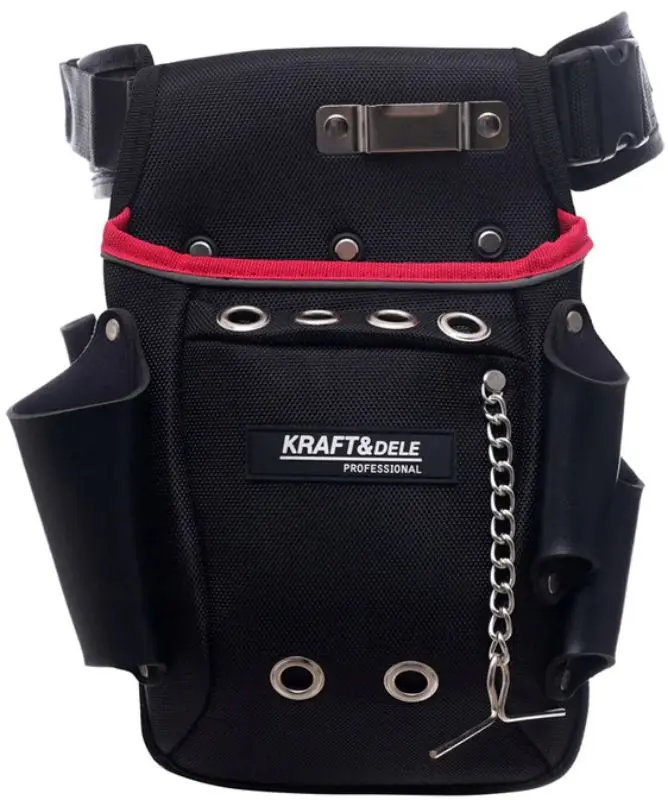 Пояс для инструментов Kraft&Dele KD2048 (Black/Red) - 4