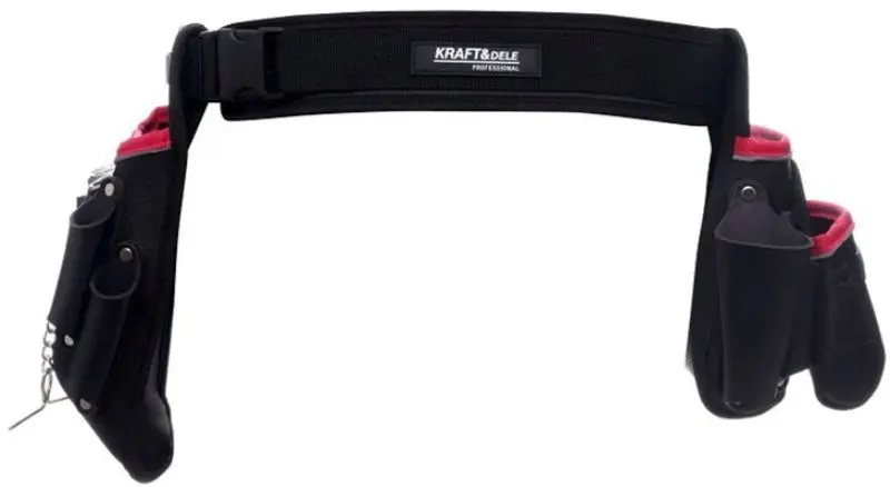 Пояс для инструментов Kraft&Dele KD2048 (Black/Red)
