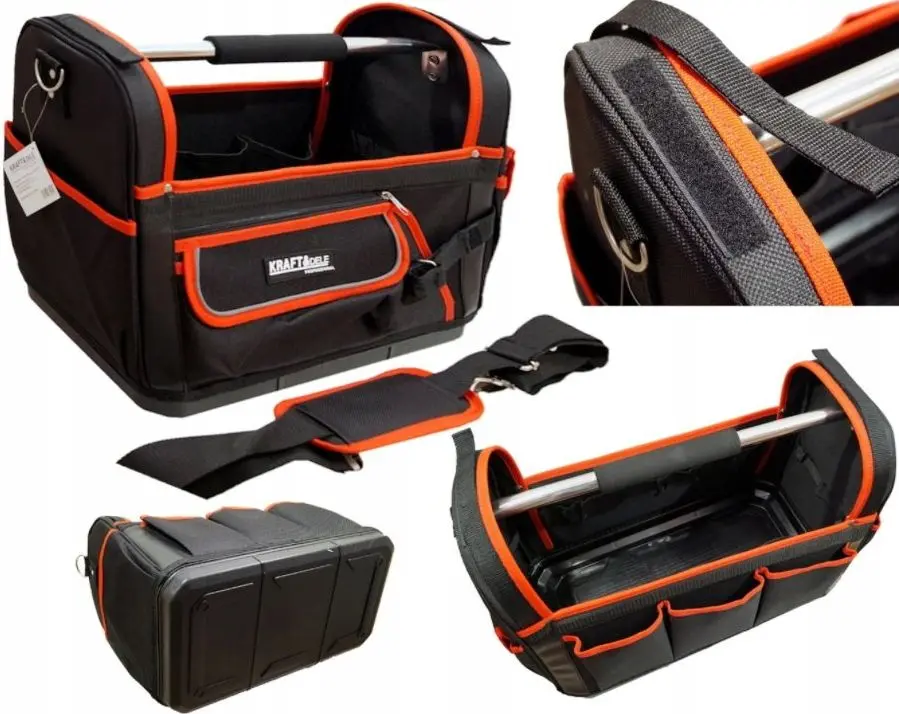 Geanta pentru instrumente Kraft&Dele KD2050 (Black/Red) - 5