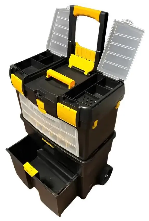 Ящик для инструментов Kraft&Dele KD1075 (Black/Yellow) - 3