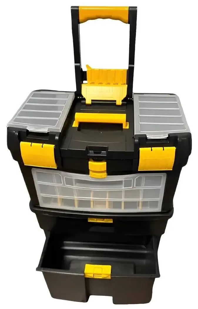 Ящик для инструментов Kraft&Dele KD1075 (Black/Yellow) - 2